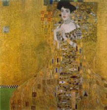Haga click para ver la imagen ampliada klimt - portrait of adele bloch-bauer i.jpg